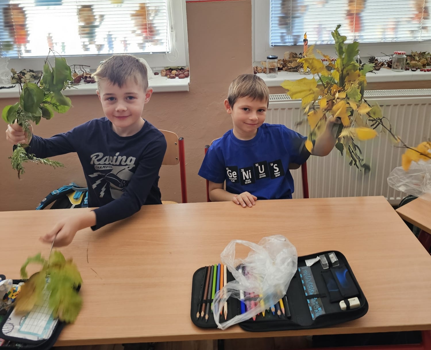 Obrázek - Den stromů v 1. E na Výstavce